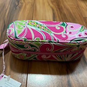 VERA BRADLEY Zip Sunglasses Case - PINWHEEL PINK
